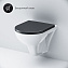 Унитаз подвесной AM-PM Gem C901700SCmb безободковый с микролифтом