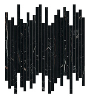 Керамическая мозаика Atlas Concord Италия Marvel Dream AOU6 Black Atlantis Line Lapp 30,5х26см 0,476кв.м.