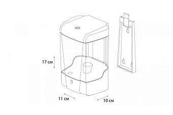 Дозатор FIXSEN Hotel FX-31012G белый
