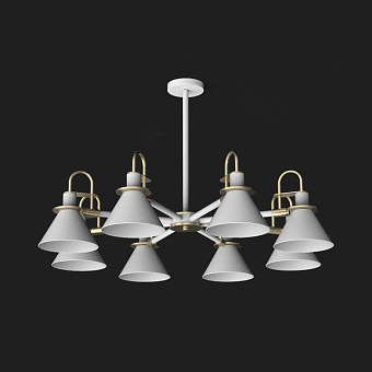 Люстра ImperiumLOFT Coda 193072-26 480Вт 8 лампочек E27