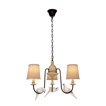 Люстра подвесная Loft It Birds Loft1029A-3 120Вт 3 лампочек E14