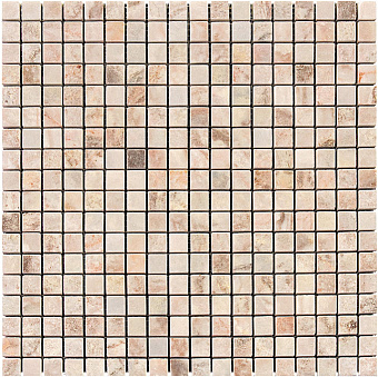 Мозаика Mir Mosaic Adriatica 7M038-15P Розовый мрамор 30,5х30,5см 0,93кв.м.