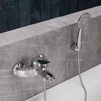 Смеситель для ванны WASSERKRAFT Rossel 2801 хром