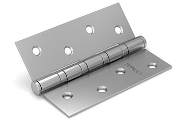 Петля универсальная FUARO 4BB PN 100х75мм матовый никель