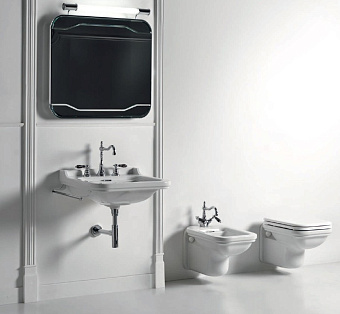 Унитаз подвесной Kerasan Waldorf 411501 без сиденья