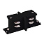 Коннектор Elektrostandard a039594 TRC-1-3-II-BK чёрный для трёхфазного трека