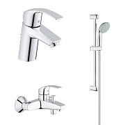 Набор смесителей GROHE Eurosmart 124446 хром