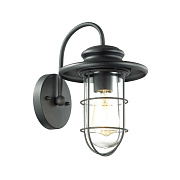 Светильник фасадный Odeon NATURE 4171/1W 60Вт IP44 E27 чёрный