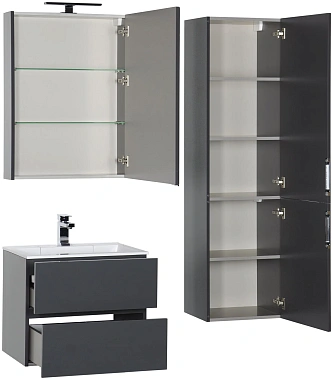 Мебель для ванной AQUANET Алвита 184580 серый
