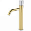 Смеситель для раковины Boheme Stick 122-GCR.2 золотой