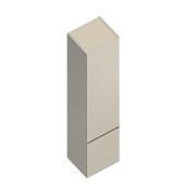 Пенал подвесной KERAMA MARAZZI CUBO CU.165Rh\LIM 30х35х165см Лимо