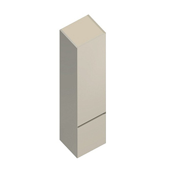 Пенал подвесной KERAMA MARAZZI CUBO CU.165Rh\LIM 30х35х165см Лимо