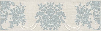 Бордюр KERAMA MARAZZI Борромео AD\A576\6402 бежевый 7,7х25см 0,019кв.м.