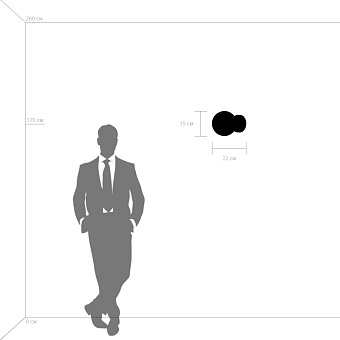 Бра Lightstar Beta 785617 40Вт E27