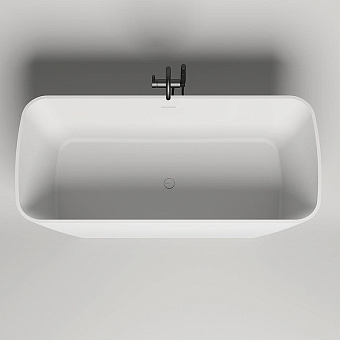 Ванна каменная SALINI AGATHA 100221M S-Stone матовая 180х81см отдельностоящая