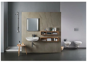 Зеркало GEBERIT Option Basic 500.586.00.1 65х60см с подсветкой