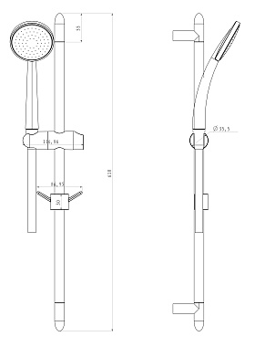 Душевой гарнитур LEMARK LM8067C хром