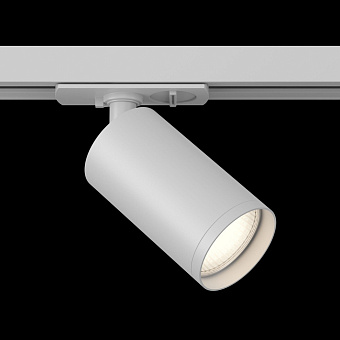 Трековый светильник Maytoni Focus S TR020-1-GU10-W 10Вт GU10 белый для однофазного трека