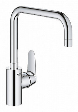 Смеситель для кухни GROHE Eurodisc Cosmopolitan 32259003 высокий излив хром