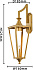 Бра Favourite Lampion 4003-1W 5Вт GU10 LED