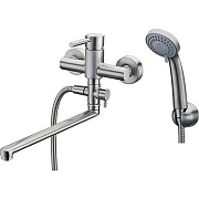 Смеситель для ванны WASSERKRAFT Wern 4202L никель
