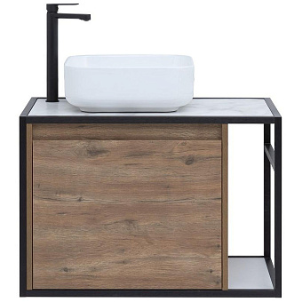 Тумба под раковину подвесная AQUANET Nova Lite Loft 261658 44х75х51,8см