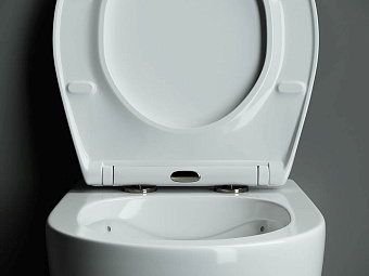 Унитаз подвесной Ceramica Nova PEARL CN8001 безободковый с микролифтом