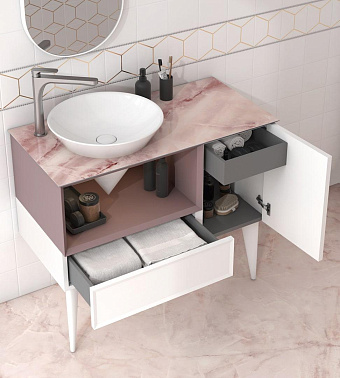 Тумба под раковину напольная KERAMA MARAZZI Cono CO.97.MAL 48х97х81,5см