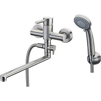 Смеситель для ванны WASSERKRAFT Wern 4202L никель