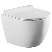 Унитаз подвесной Azario Geno AZ2196D безободковый с микролифтом