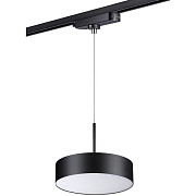 Трековый светильник Novotech PORT 358768 30Вт LED чёрный для однофазного трека