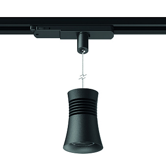 Трековый светильник Mantra PAGODA 7783 12,5Вт LED чёрный для однофазного трека