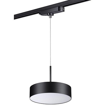 Трековый светильник Novotech PORT 358768 30Вт LED чёрный для однофазного трека
