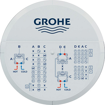 Душевой штуцер GROHE 26483000 хром