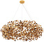 Люстра подвесная CRYSTAL LUX GARDEN GARDEN SP9 D800 GOLD 72Вт 9 лампочек G9/LED