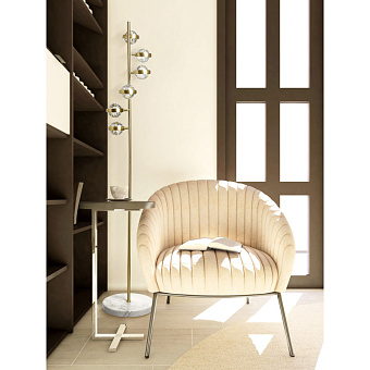 Торшер De Markt Капелия 730041506 30Вт LED 1 плафонов