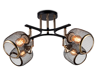 Люстра потолочная Ambrella TRADITIONAL Loft TR80177 480Вт 4 лампочек E27