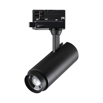 Трековый светильник Novotech NAIL 359031 13Вт LED чёрный для трёхфазного трека