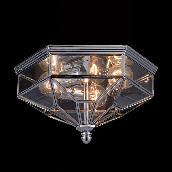 Светильник потолочный Maytoni Zeil H356-CL-03-CH 60Вт E27