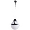 Светильник фасадный Arte Lamp MONACO A1495SO-1BK 75Вт IP44 E27 чёрный