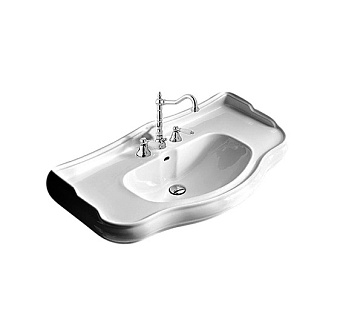 Раковина подвесная Kerasan Retro 105001*3 100х54,5см