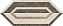 Декор KERAMA MARAZZI Бикуш HGD\A473\35003 Бежевый/Коричневый 14х34см 0,048кв.м.