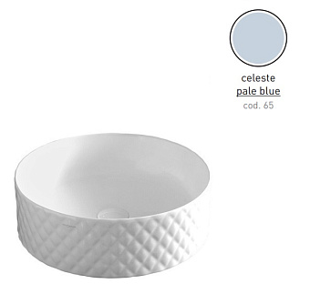 Раковина накладная ArtCeram Rombo OSL009 65 00 44х44см