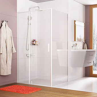 Угловое ограждение WASSERKRAFT Neime 19P10 200х120см стекло прозрачное