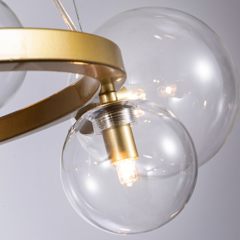 Светильник подвесной Arte Lamp VINCENT A7790SP-10GO 40Вт G9