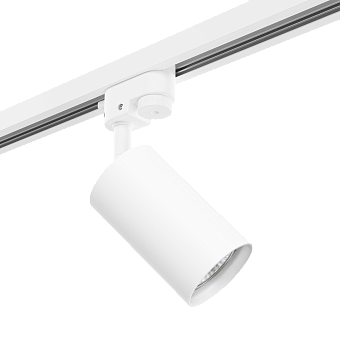 Трековый светильник Lightstar Rullo R1T436 50Вт GU10 белый для однофазного трека
