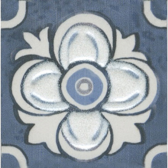 Вставка KERAMA MARAZZI Алмаш DC\A33\SG9174 синий 4,9х4,9см 0,002кв.м.