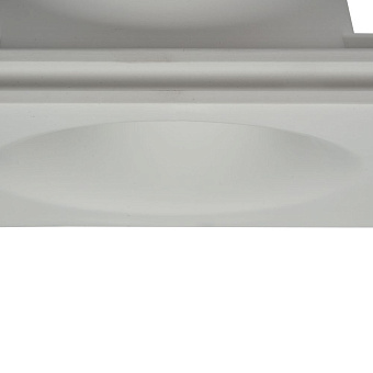 Светильник точечный встраиваемый Maytoni Gyps Modern DL001-1-01-W 35Вт GU10