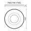 Светильник потолочный Mantra COIN 7690 100Вт LED