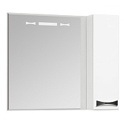 Шкаф зеркальный Акватон Диор 1A168002DR01R 17х80х68,6см с подсветкой